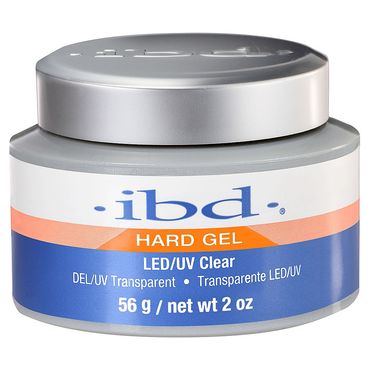 ibd Hard Gel - LED/UV Clear 56g - Hollywood Nails Supply UK