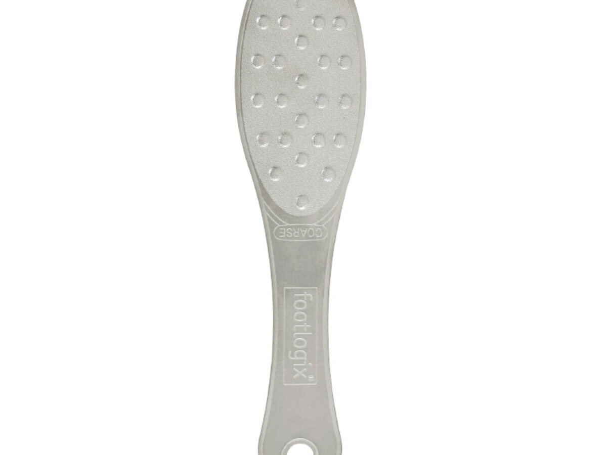 Footlogix Double-Sided Stainless Steel Sanitizable Foot File