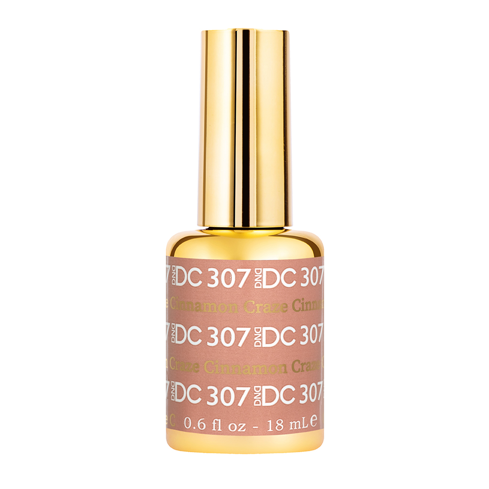 DND DC - Cinnamon Craze - 307 - Gel Only - Hollywood Nails Supply UK